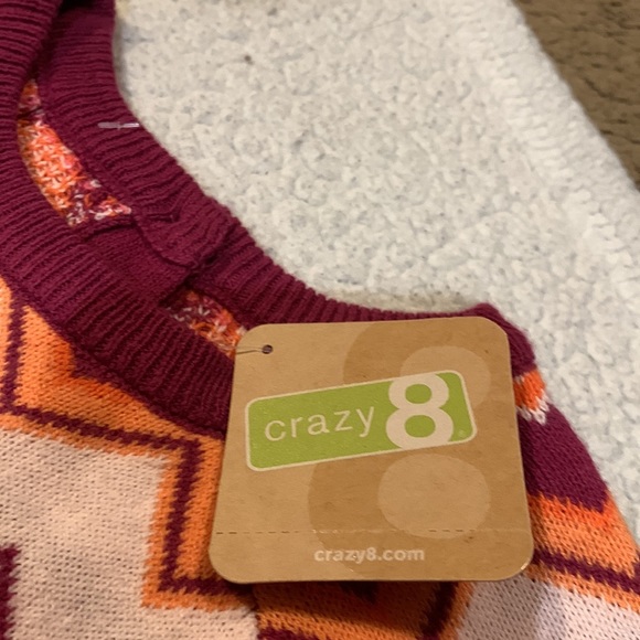 NEW!  Crazy 8 sweater Dress - Picture 4 of 7